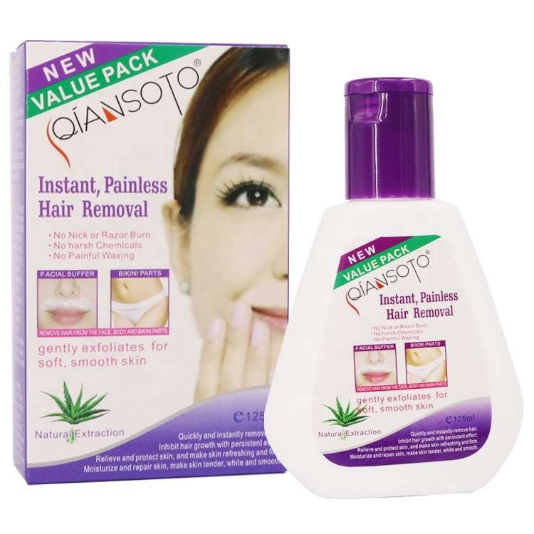 Qiansoto Instant, Painless Hair Removal Cream (125ml)